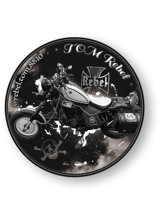 Rebelバイクステッカー