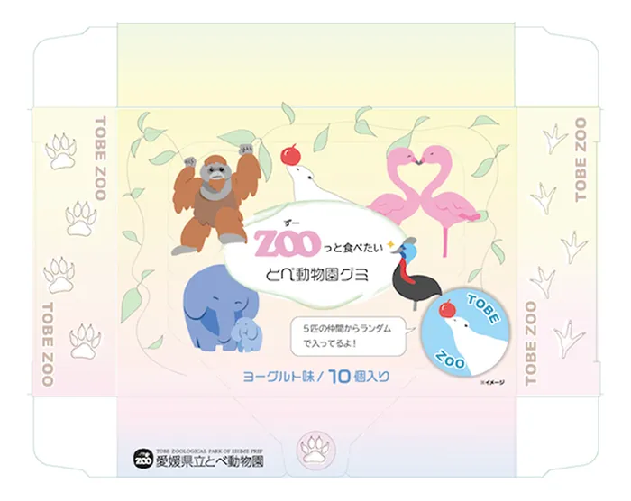 グミパッケージ展開図befor